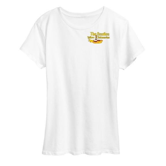 The Beatles - Retro Yellow Submarine - Women's Short Sleeve Graphic T-Shirt