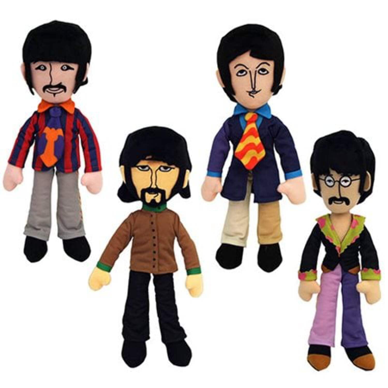 新品未使用The BeatlesYellow Submarineぬいぐるみセット The beatles Yellow Submarine Plush