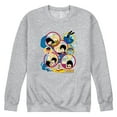thumbnail image 1 of The Beatles - Yellow Submarine Circles - Men's Crew Fleece Sweatshirt, 1 of 5