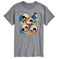 thumbnail image 1 of The Beatles - Yellow Submarine Circles - Men's Short Sleeve Graphic T-Shirt, 1 of 5