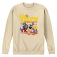 thumbnail image 1 of The Beatles - Yellow Submarine Doodle - Men's Crew Fleece Sweatshirt, 1 of 4
