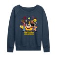 thumbnail image 1 of The Beatles - Yellow Submarine Floral - Women's Lightweight French Terry Long Sleeve Shirt, 1 of 6
