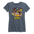 thumbnail image 1 of The Beatles - Yellow Submarine Floral - Women's Short Sleeve Graphic T-Shirt, 1 of 6
