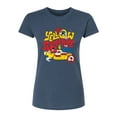 thumbnail image 1 of The Beatles - Yellow Submarine Letters - Juniors Fitted Short Sleeve Graphic T-Shirt, 1 of 5