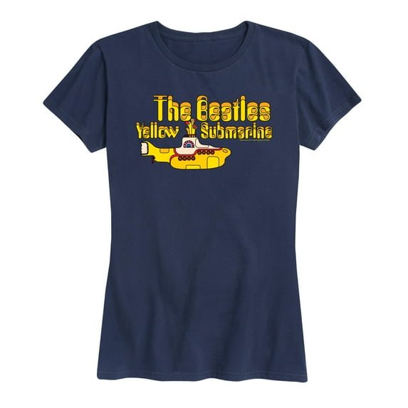 The Beatles - Yellow Submarine Logo - Women's Short Sleeve Graphic T-Shirt