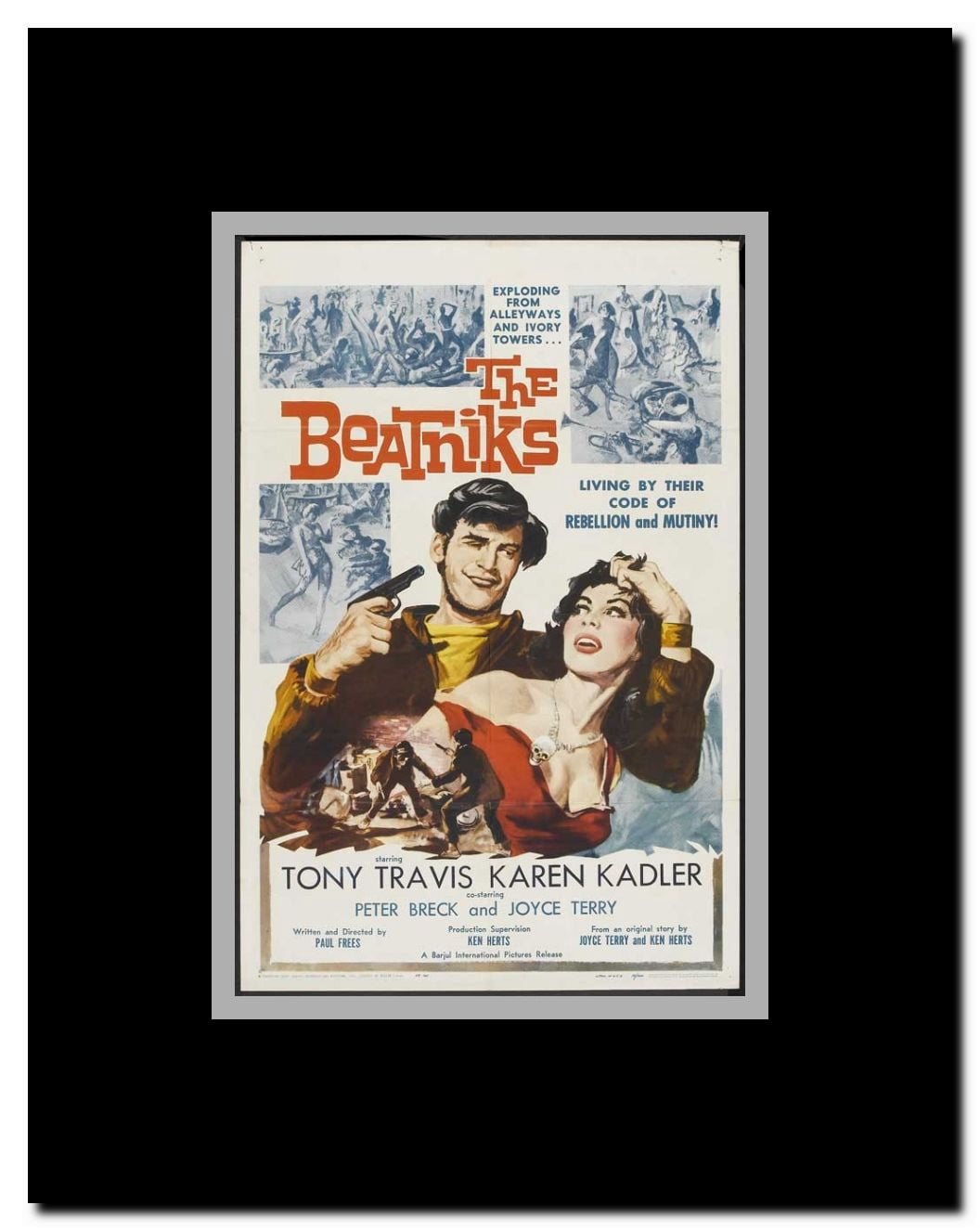 The Beatniks Framed Movie Poster
