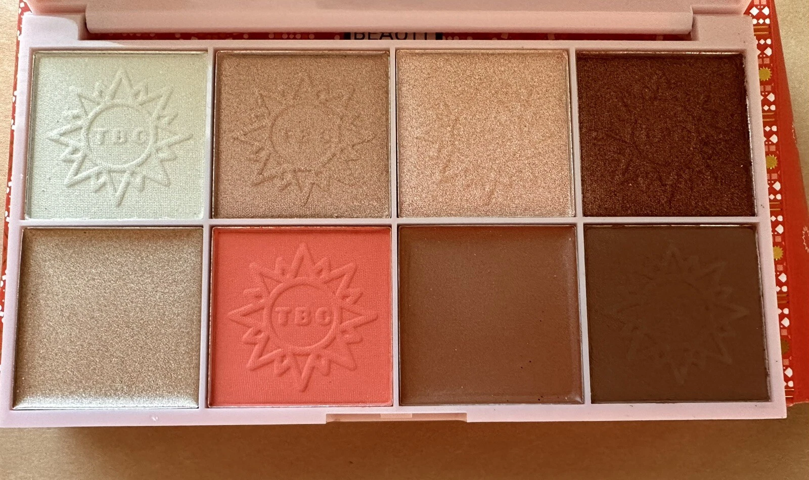 The Beauty Crop Travel Tea Makeup Palette MORROCAN SUN