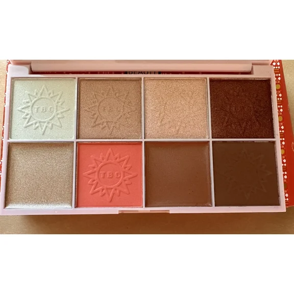 The Beauty Crop Travel Tea Makeup Palette MORROCAN SUN