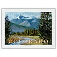 thumbnail image 1 of The Beauty of Colorado - Vintage Travel Poster by Wade Koniakowsky - Japanese Unryu Rice Paper Art Print 24 x 32 in, 1 of 4