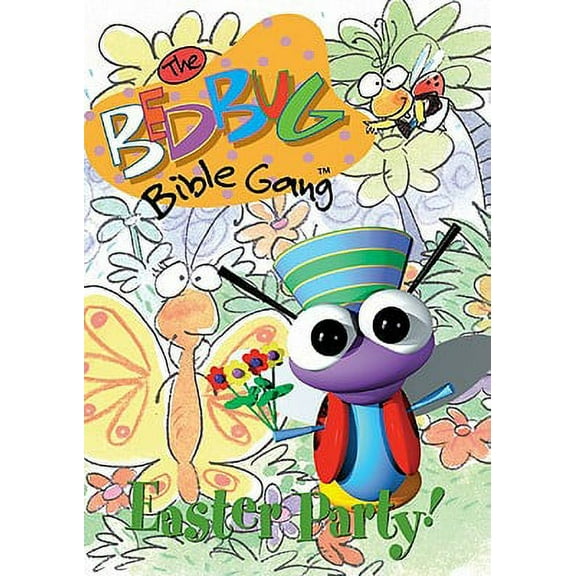 The Bedbug Bible Gang Easter Party NEW Kids Animated Christian DVD Ages 3-8