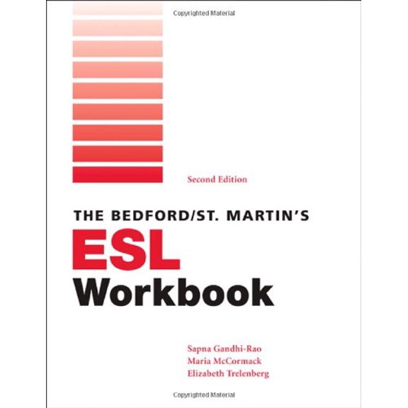 Pre-Owned Bedford/St. Martin's ESL Workbook (Paperback) 9780312540340