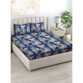 thumbnail image 1 of The Bedilco Microfiber soft Cotton King Bedsheet for Double Bed, King Size 90 Inches X 100 Inches with 2 Pillow Covers, 1 of 1