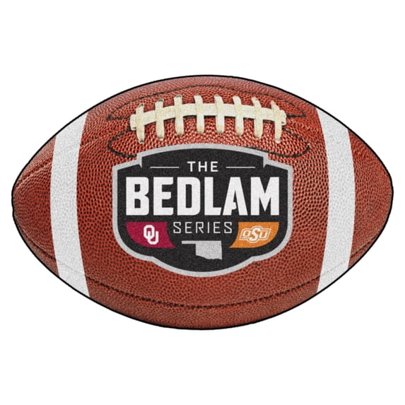 The Bedlam Series - Oklahoma / Oklahoma State Football Mat The Bedlam Series Logo