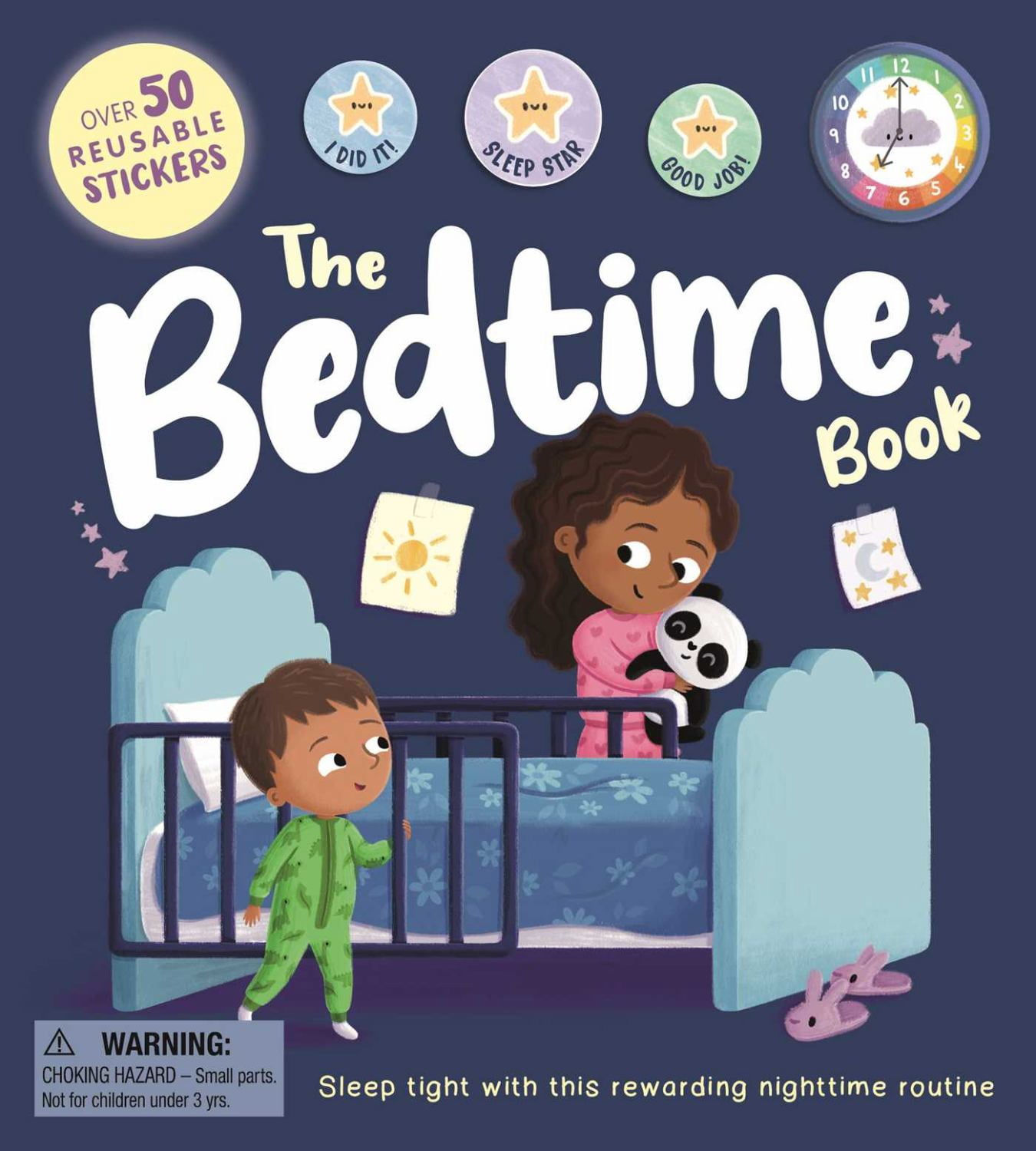 Bed Time Sticker Rose IglooBooks: The Bedtime Book: With over 50 Reusable Stickers to ...