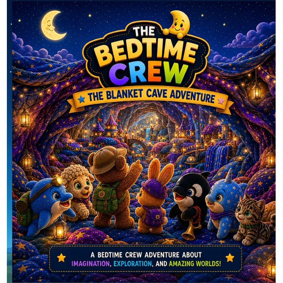 The Bedtime Crew The Blanket Cave Adventure: The Bedtime Crew, Book 9, (Hardcover)