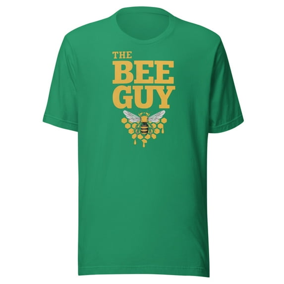 The Bee Guy Shirt, Unisex, Funny BeeKeeper, Apiculture, Bee Keeper Shirt, Honeybees, Funny Beekeeping Shirt, Bee Lovers, Beekeeping Gift (Kelly, XL)