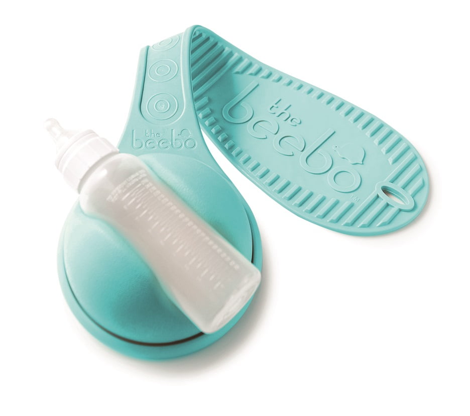 The Beebo - Free Hand Baby Bottle Holder - Teal 