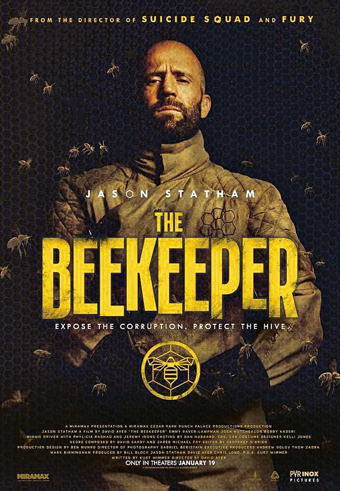 The Beekeeper (2025) {English With Subtitles} Dvd