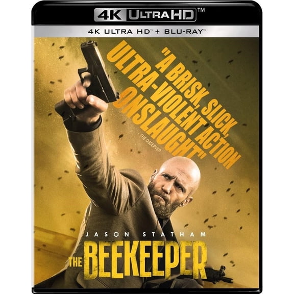 The Beekeeper 4K Ultra HD + Blu-ray (4K Ultra HD) Jason Statham Jeremy Irons Josh Hutcherson
