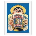 thumbnail image 1 of The Beer of the Lion (Bier Du Lion) - Vintage France Advertising Poster by Eugene Ogé c.1922 - Fine Art Rolled Canvas Print (Unframed) 20in x 26in, 1 of 4