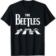 thumbnail image 1 of The Beetles - Entomology Insect Collector Bug Entomologist T-ShirtMen's and women's gift, black and white T-shirt, size: Extra large S-4XL, 1 of 4