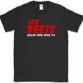 thumbnail image 1 of The Beets Killer Tofu Tour 95 T-Shirt Funny Cartoon Doug Band Tee - Black, S, 1 of 1