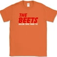 thumbnail image 1 of The Beets Killer Tofu Tour 95 T-Shirt Funny Cartoon Doug Band Tee - Orange, 5XL, 1 of 1