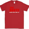 thumbnail image 1 of The Beets Killer Tofu Tour 95 T-Shirt Funny Cartoon Doug Band Tee - Red, 2XL, 1 of 1
