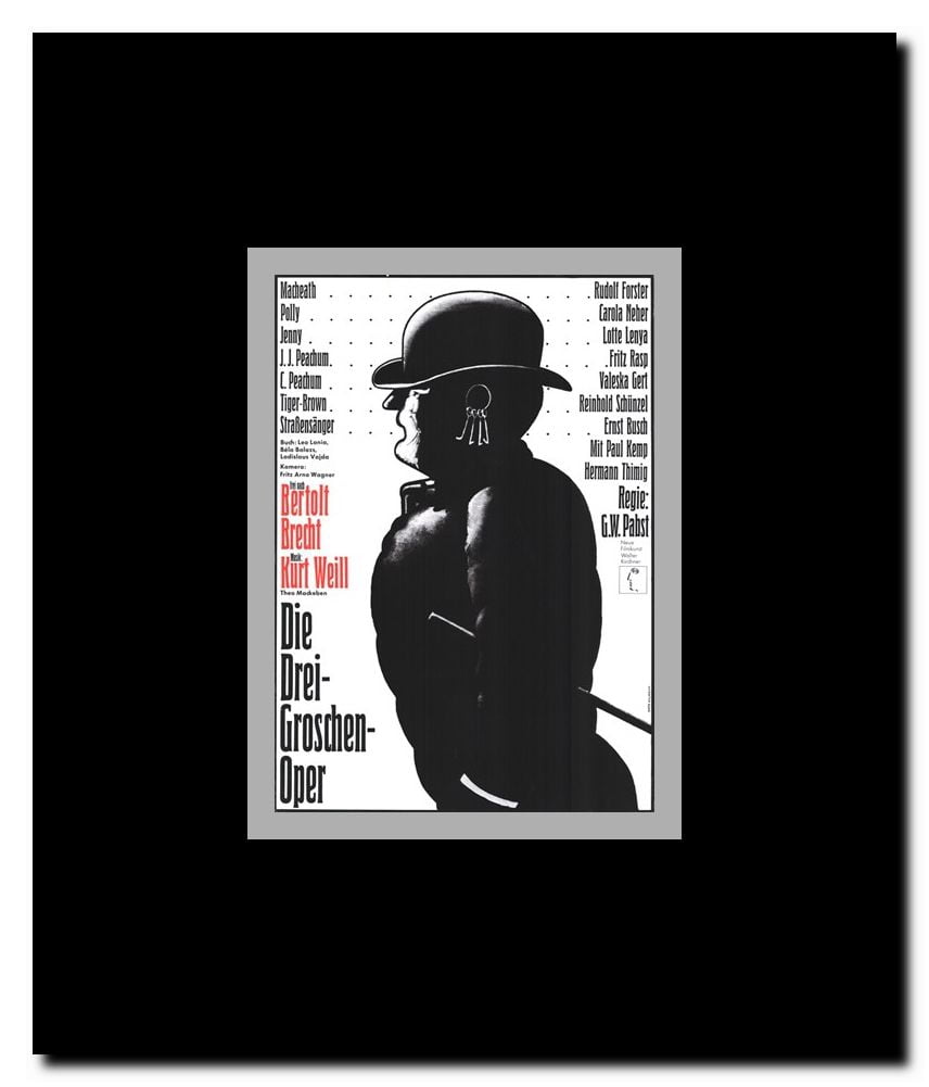 The Beggar's Opera Framed Movie Poster