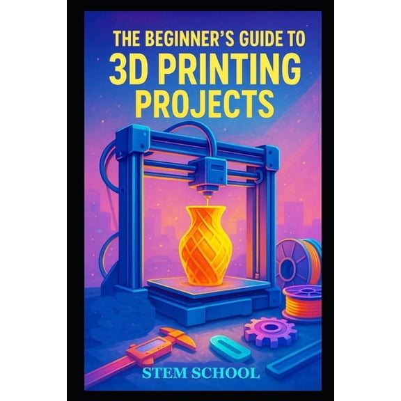 The Beginner's Guide to 3D Printing Projects: Easy Step-by-Step Designs and Practical Creations for Students and DIY Ent, (Paperback)