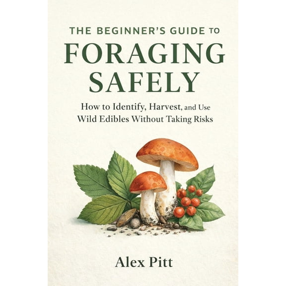 The Beginner's Guide to Foraging Safely: How to Identify, Harvest, and Use Wild Edibles Without Taking Risks, (Paperback)