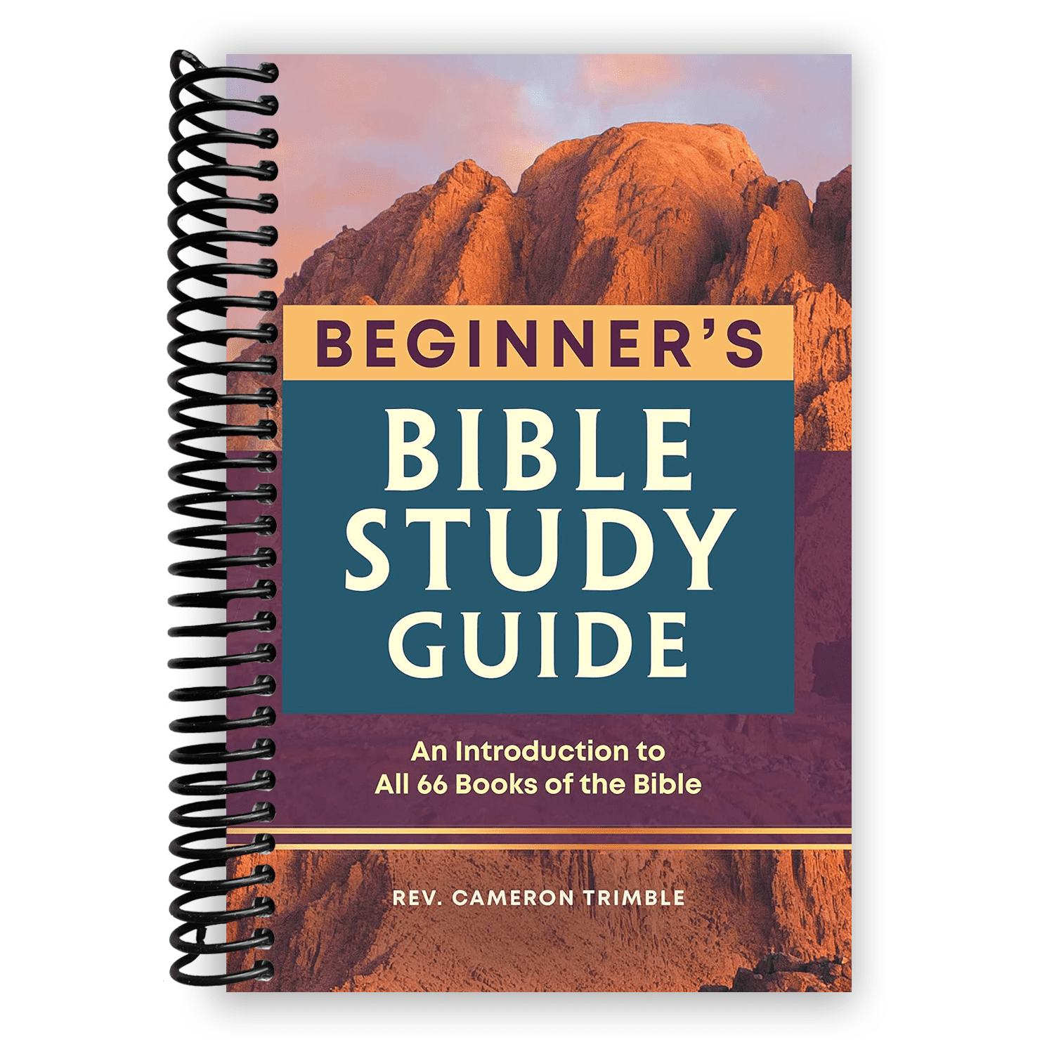 Comprehensive Beginner&rsquo;s Bible Study Guide Book (Spiral Bound 