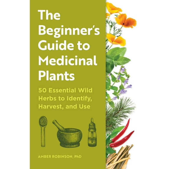The Beginner's Guide to Medicinal Plants : 50 Essential Wild Herbs to Identify, Harvest, and Use (Paperback)