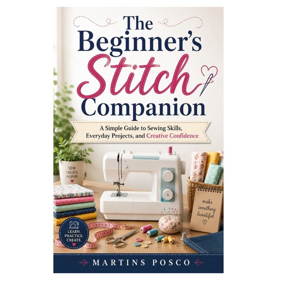 The Beginner's Stitch Companion: A Simple Guide to Sewing Skills, Everyday Projects, and Creative Confidence, (Paperback)