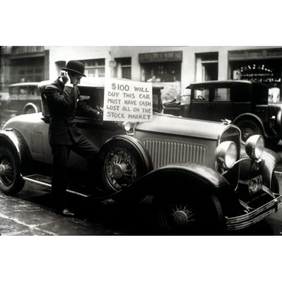 The Beginning Of The Great Depression In 1929.. Courtesy Csu Archives Everett Collection History