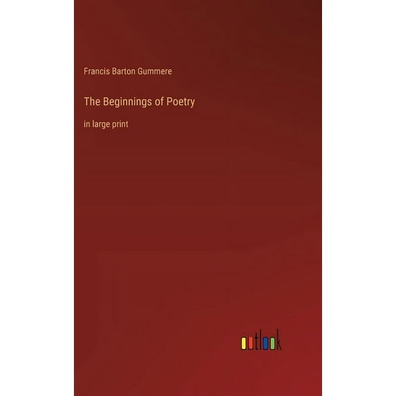The Beginnings of Poetry (Hardcover)