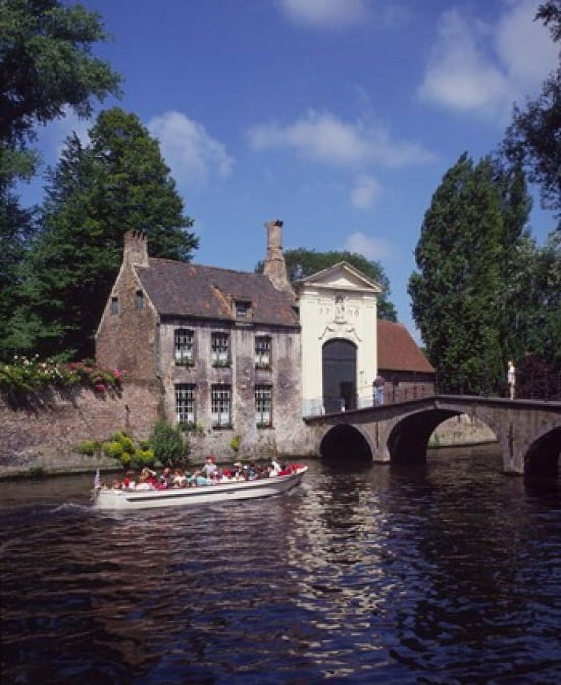 The Beguinage Belgium Canvas Art - Paul Thompson DanitaDelimont (22 x 27)
