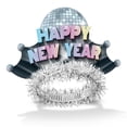 thumbnail image 1 of Disco Fever New Year Tiaras, (50/Pkg), 1 of 1