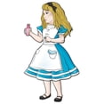 thumbnail image 1 of The Beistle Company Alice In Wonderland Jointed Window Sticker, 1 of 1