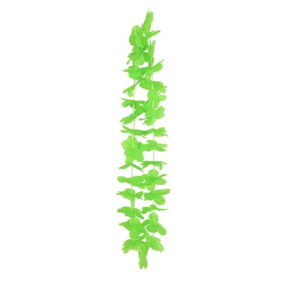 12 Pack Bulk Luau Party Green Hawaiian Lei