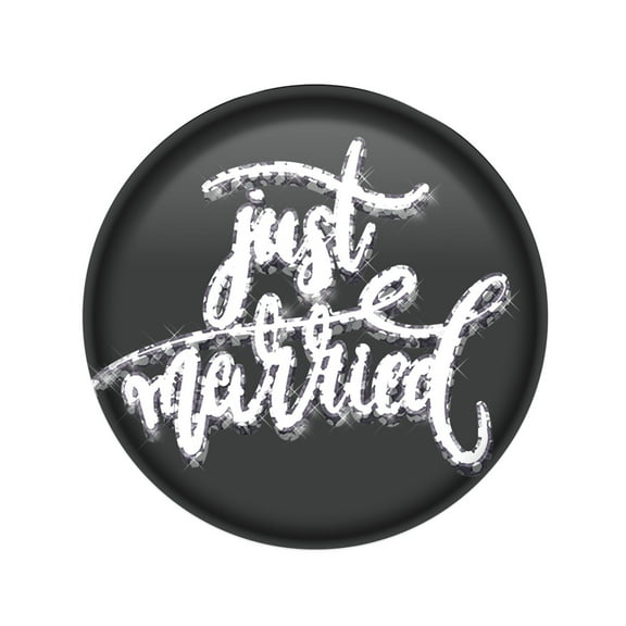 The Beistle Company Just Married Button