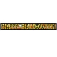 thumbnail image 1 of Metallic Happy Halloween 5-foot Banner, 1 of 1