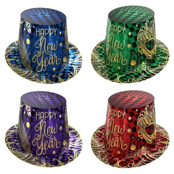 The Beistle Company Midnight Masquerade Hi-Hats