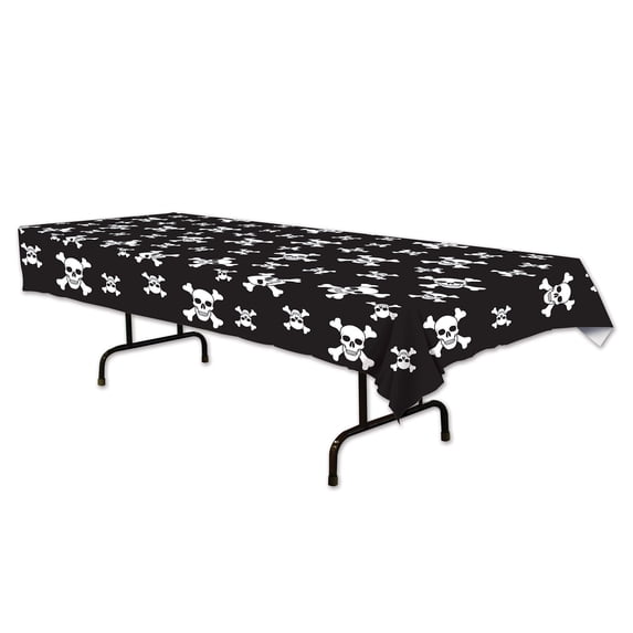 Morris Costumes - PIRATE TABLE COVER 54 X 108 - standard