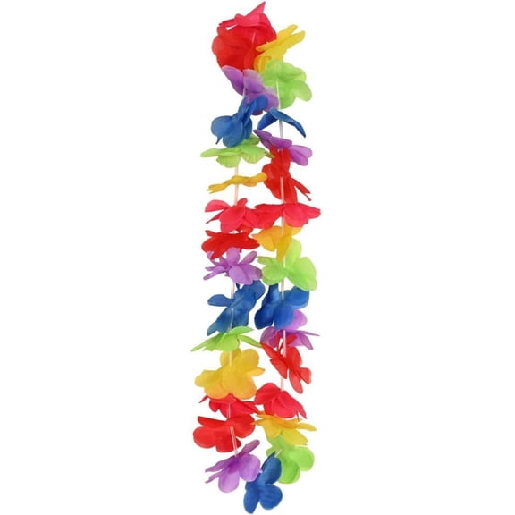 The Beistle Company Rainbow Hawaiian Lei