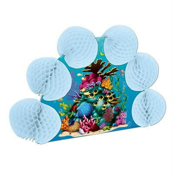 The Beistle Company Under the Sea Coral Reef Pop-Over Centerpiece