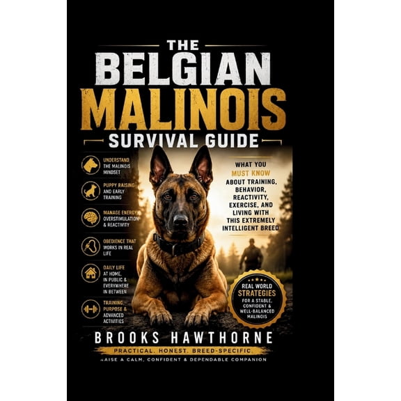 The Belgian Malinois Survival Guide: What You Must Know About Training, Behavior, Reactivity, Exercise, and Living With , (Paperback)
