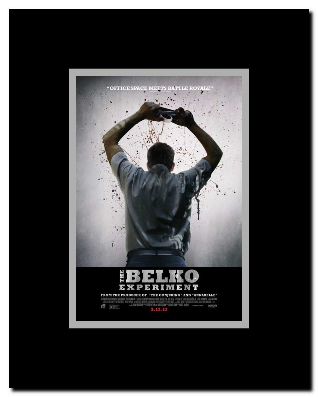 The Belko Experiment Framed Movie Poster