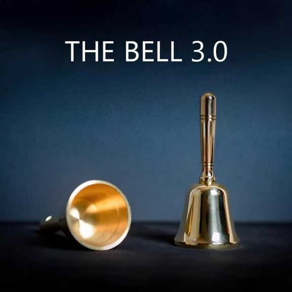 The Bell 3.0 Magic Tricks Magician Appearing Vanishing Accessories Magia Close Up Stage Gimmick Illusions Mentalism Props Fun