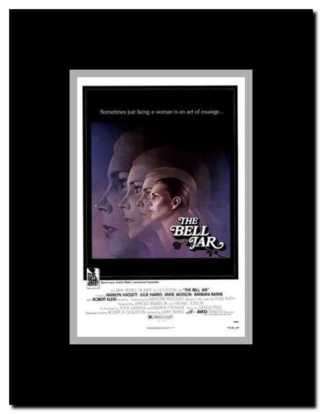 The Bell Jar Framed Movie Poster